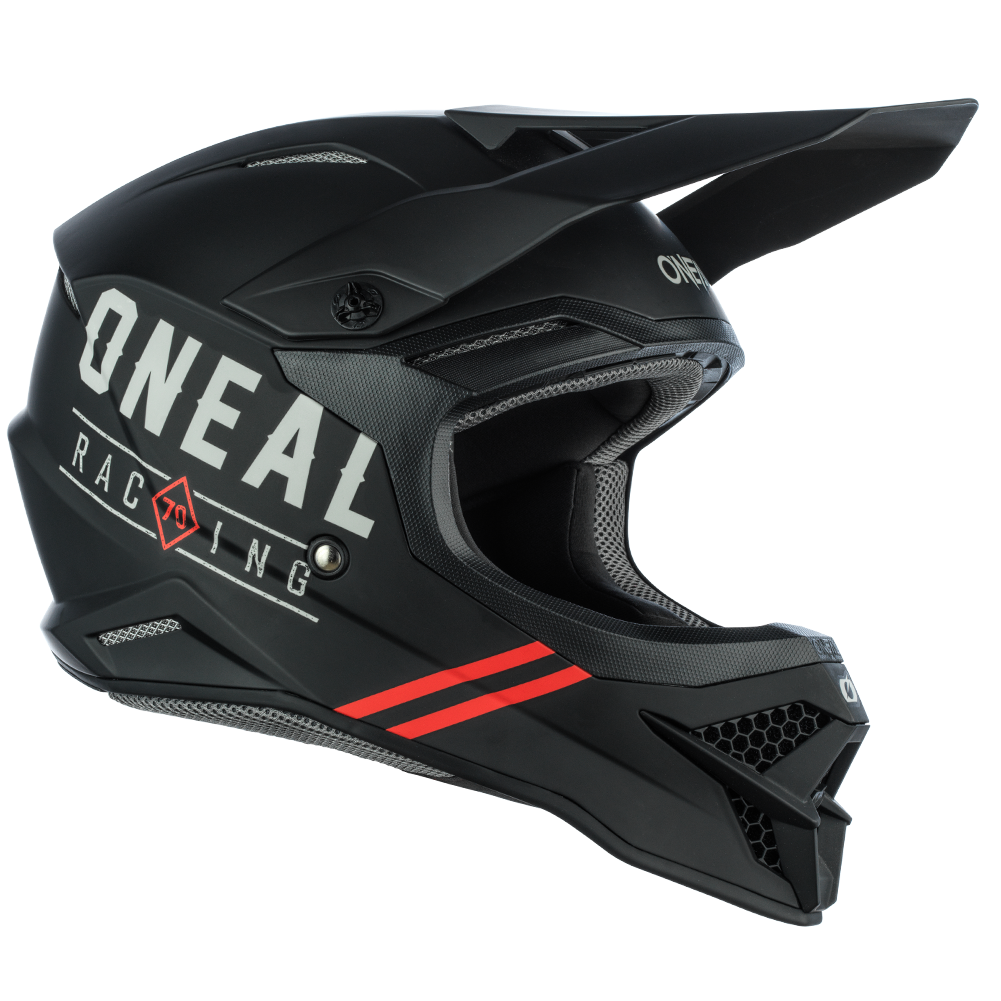 O'Neal 2021 3 Series Dirt Helmet | Black/Grey