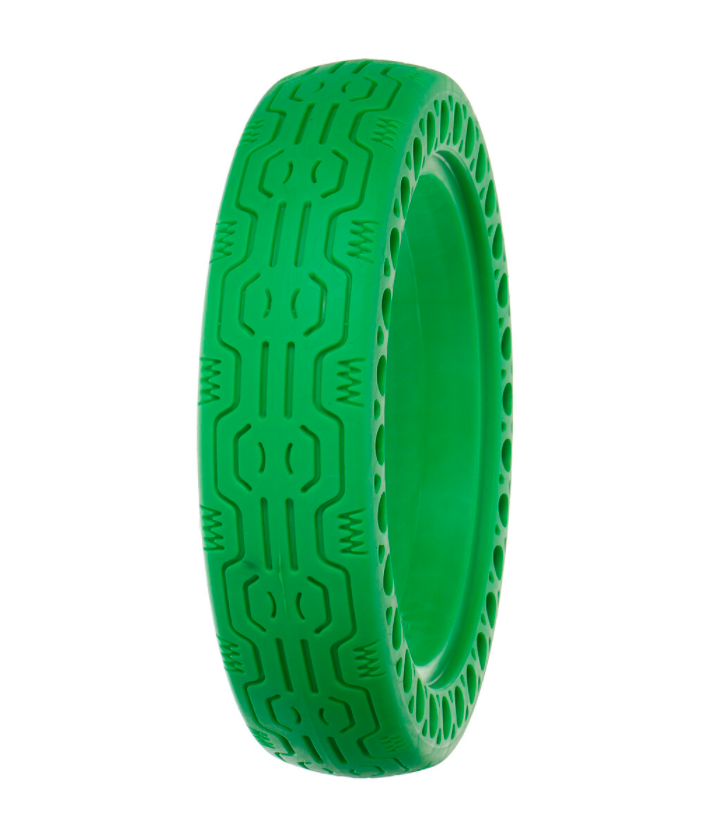 8.5" inch Solid Tyre | Green/Yellow